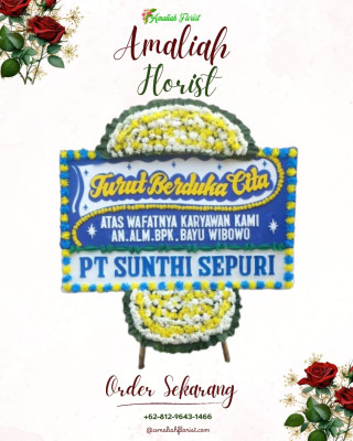 Papan Bunga Duka di Bukit Tunggal